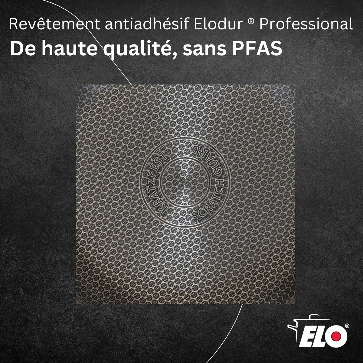 Sauteuse 28 cm en inox 18/10 Elo Relief Evolution - Image 5