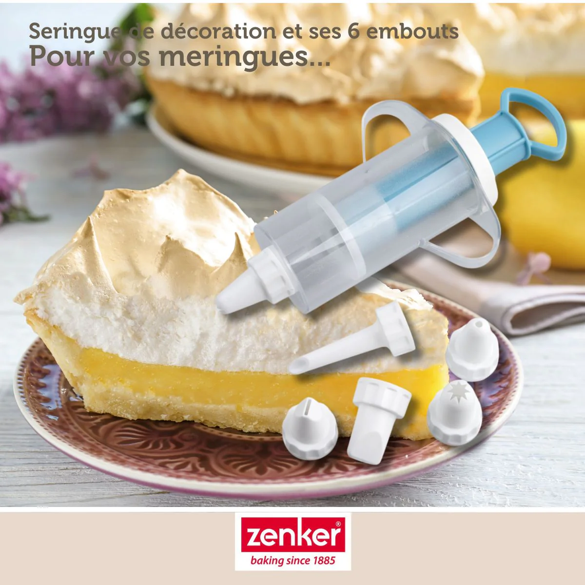 Seringue de pâtisserie et 6 embouts Zenker Sweet Sensation - Image 8