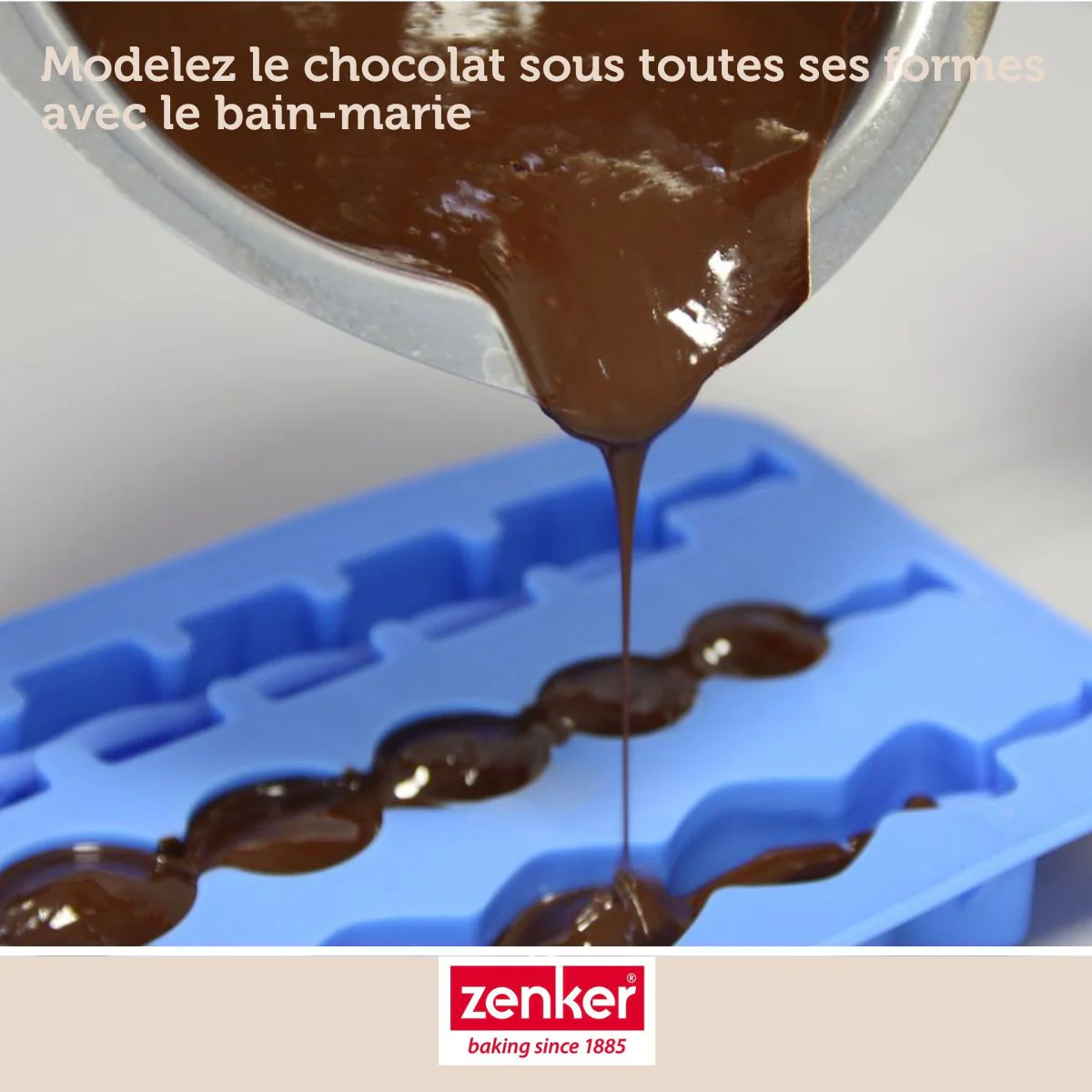 Service à bain marie et pince à friture pour beignets Zenker Smart Pastry - Image 7
