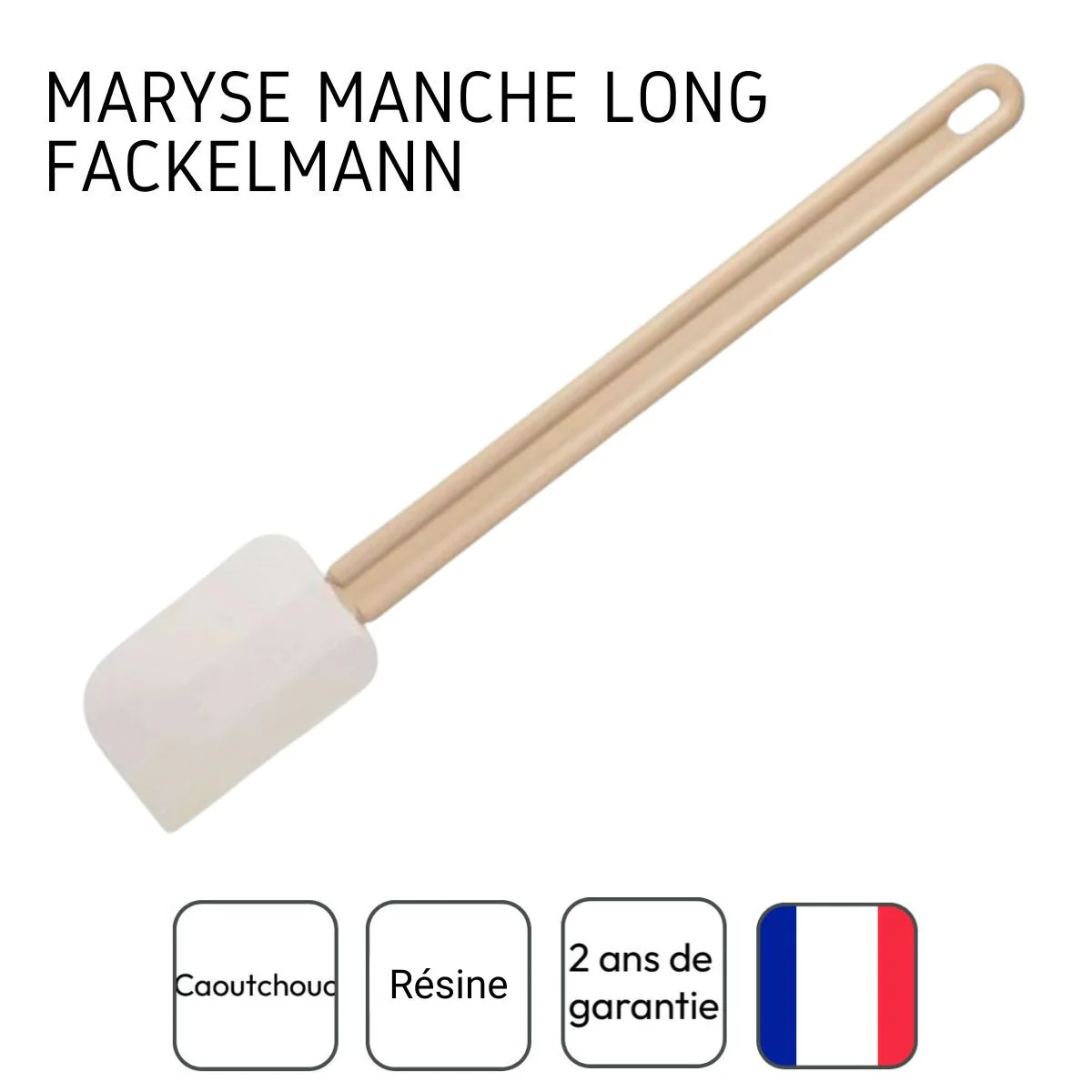 Set de 2 Maryses de pâtisserie et de cuisine 42 et 25 cm Fackelmann - Image 4