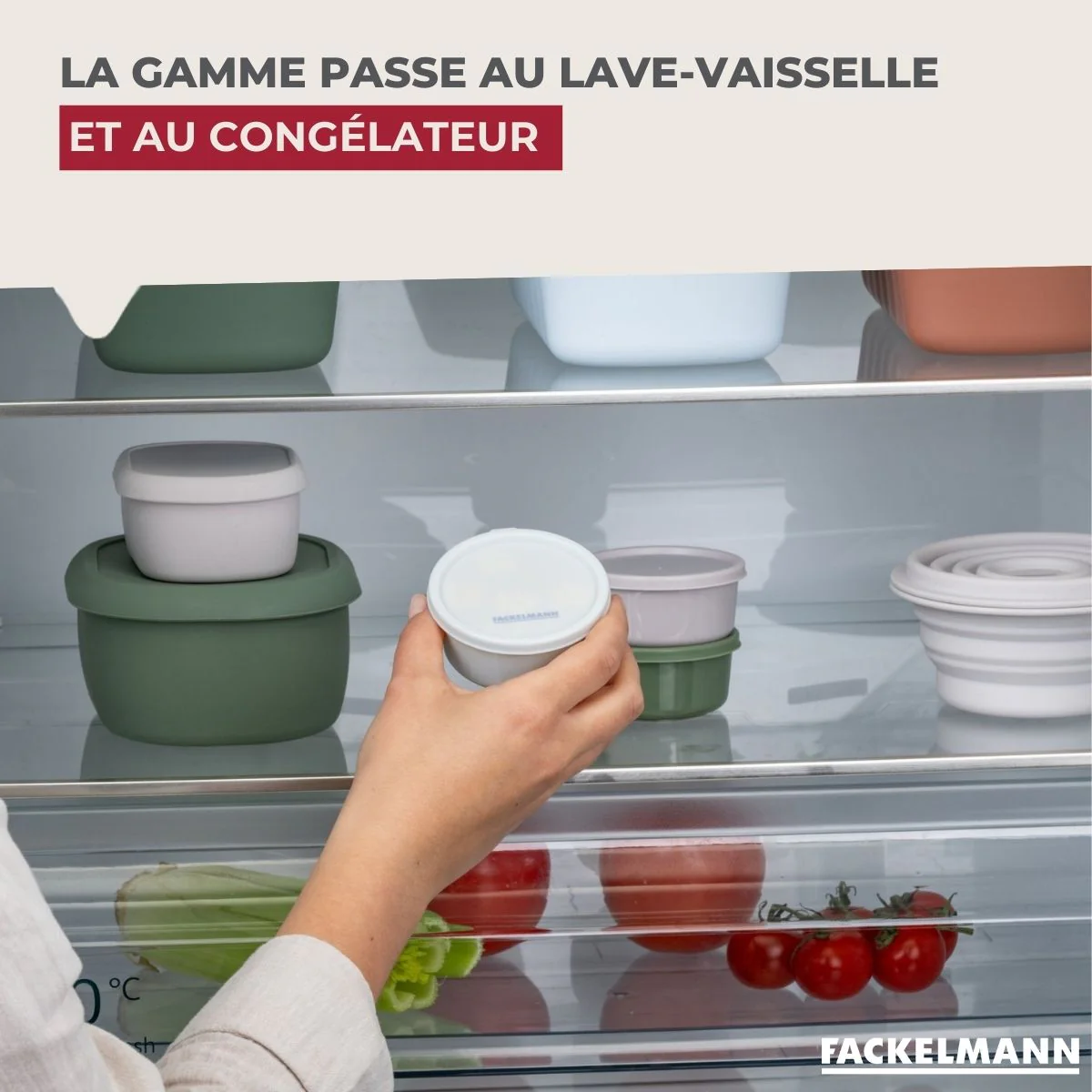 Set de 3 boîtes rondes à sauce ou épices Fackelmann Storage - Image 6