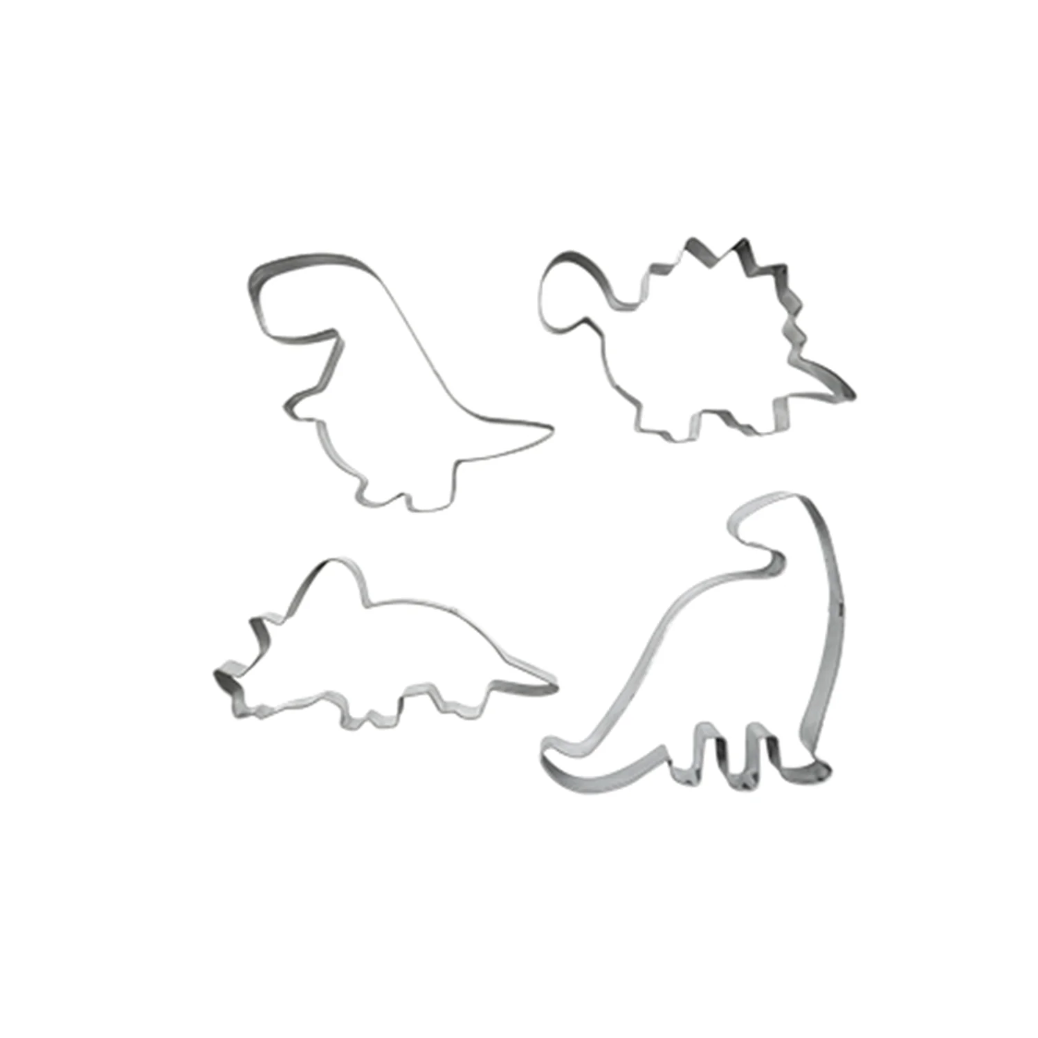 Set de 4 emporte-pièces dinosaure Zenker Emporte-pièces