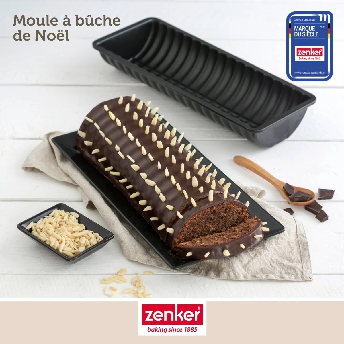 Set de 5 ustensiles de pâtisserie moule à gâteaux bol spatule pâtisserie et verre doseur Black metallic Black mettallic Zenker  Black mettallic - Image 2