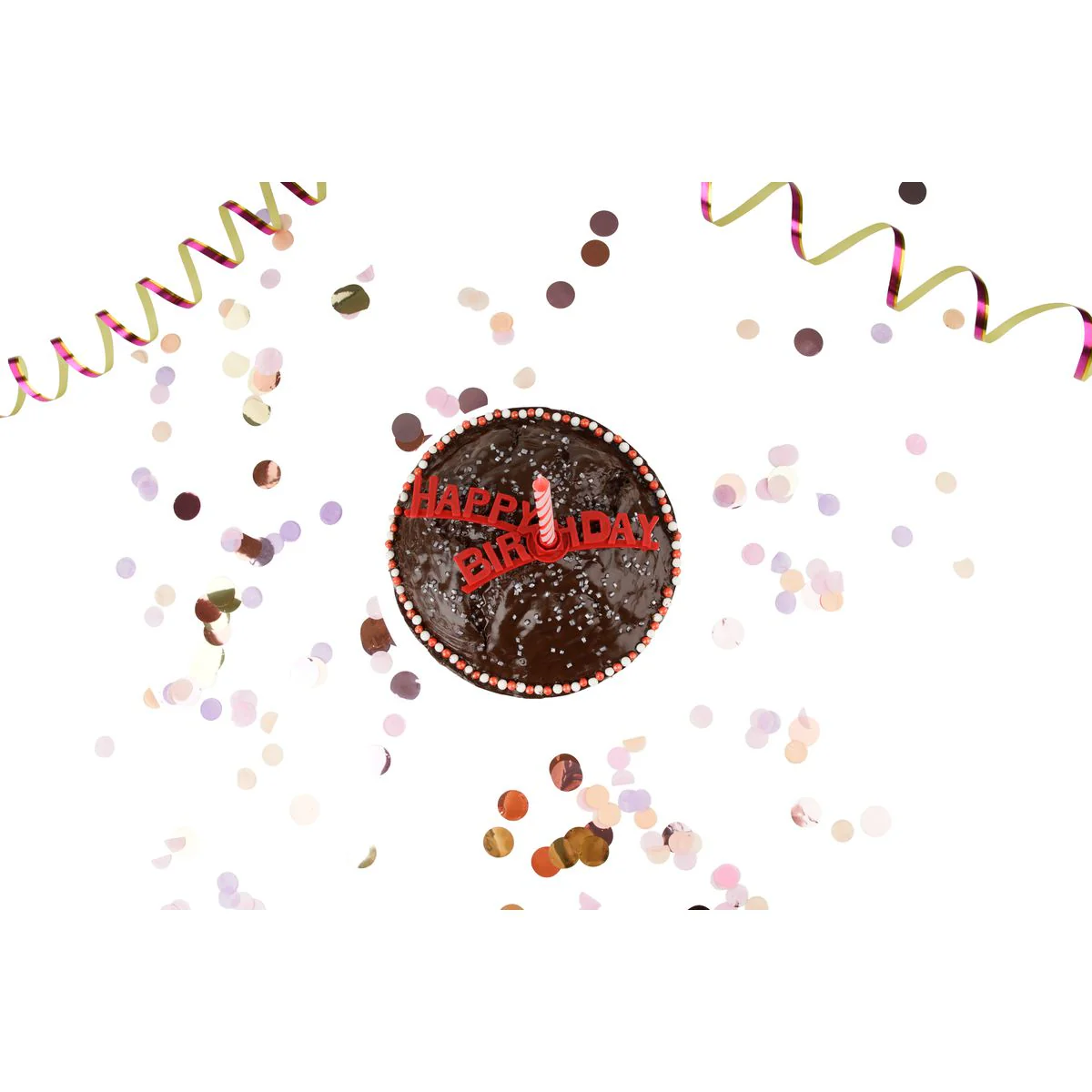 Set support "happy birthday" et 8 bougies d'anniversaire Fackelmann Rio Party - Image 13