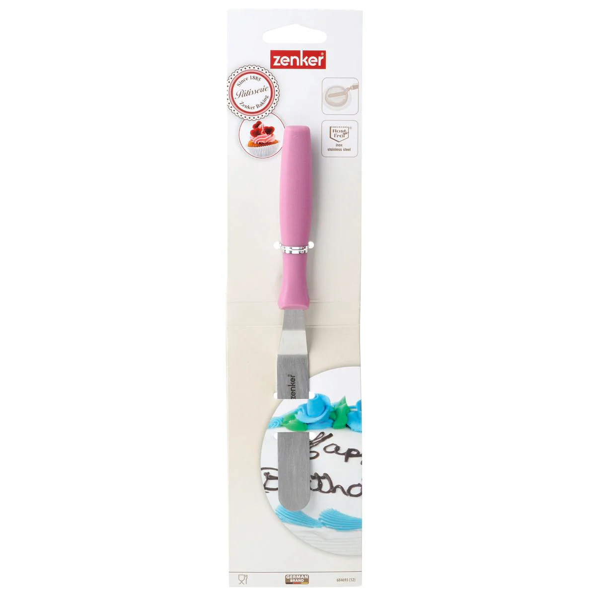 Mini spatule coudée 22,2 cm Zenker Sweet Sensation - Image 5
