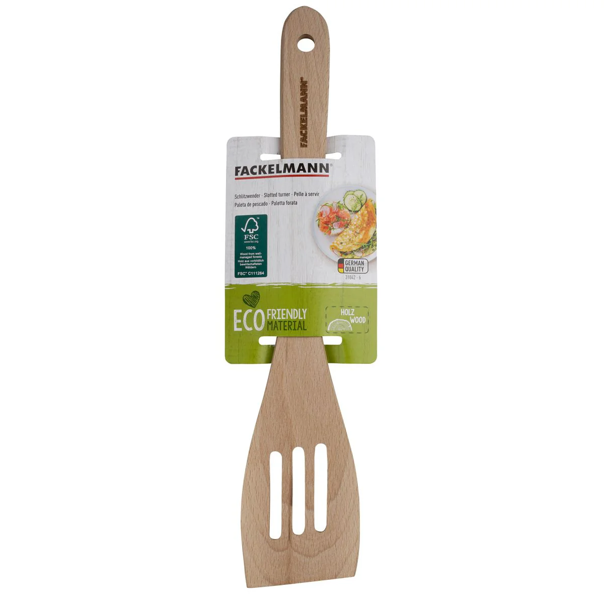 Spatule de cuisine ajourée 30 cm Fackelmann - Image 9