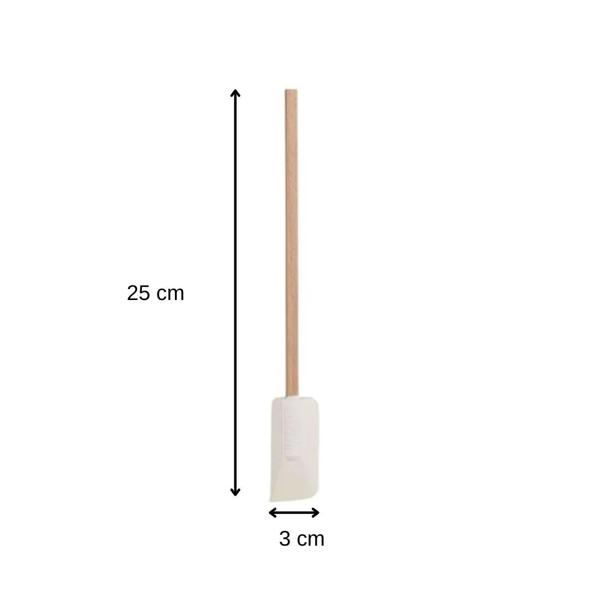Maryse de pâtisserie et de cuisine 25 cm manche en bois Fackelmann - Image 3