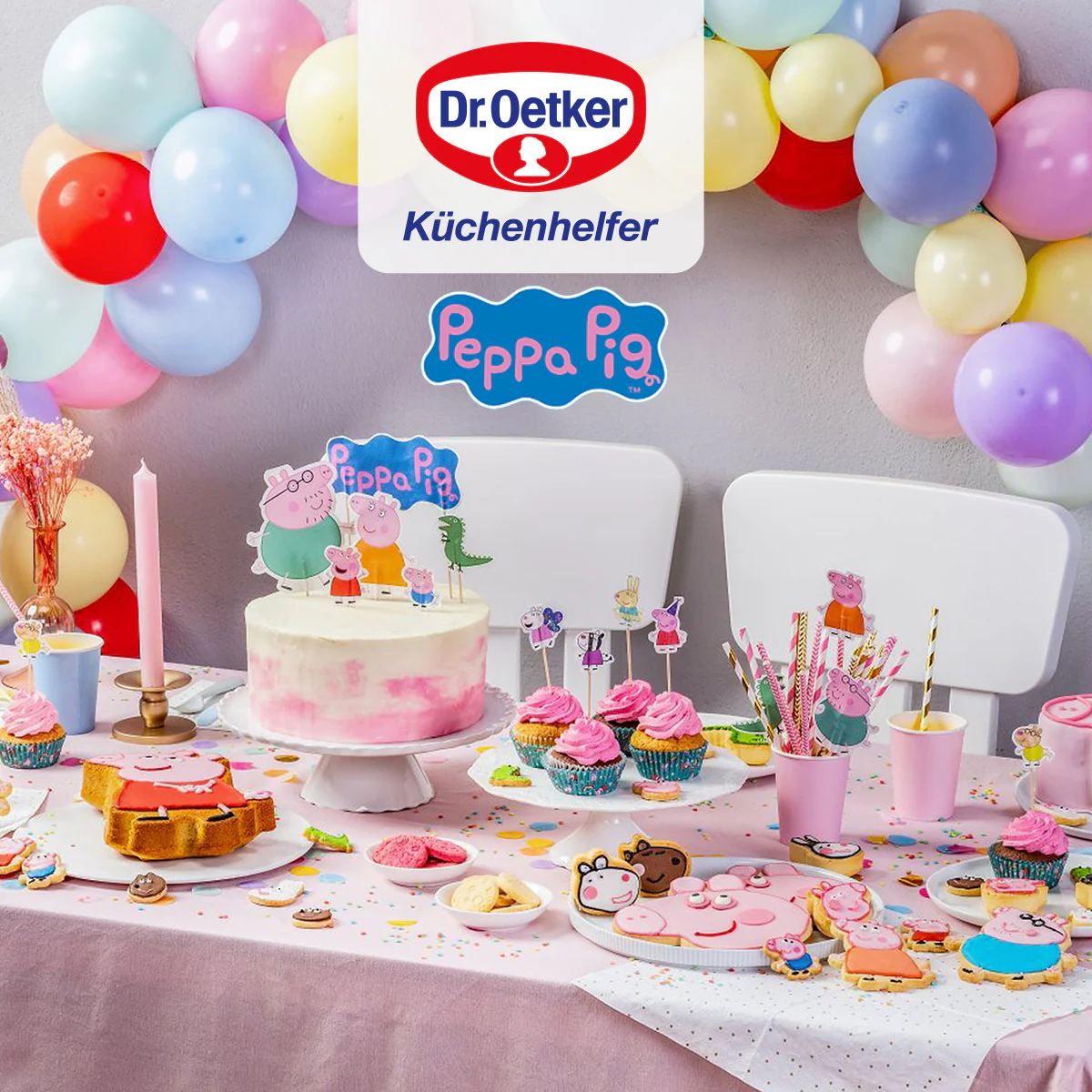 Tablier de cuisine pour enfants Dr. Oetker Peppa Pig - Image 5
