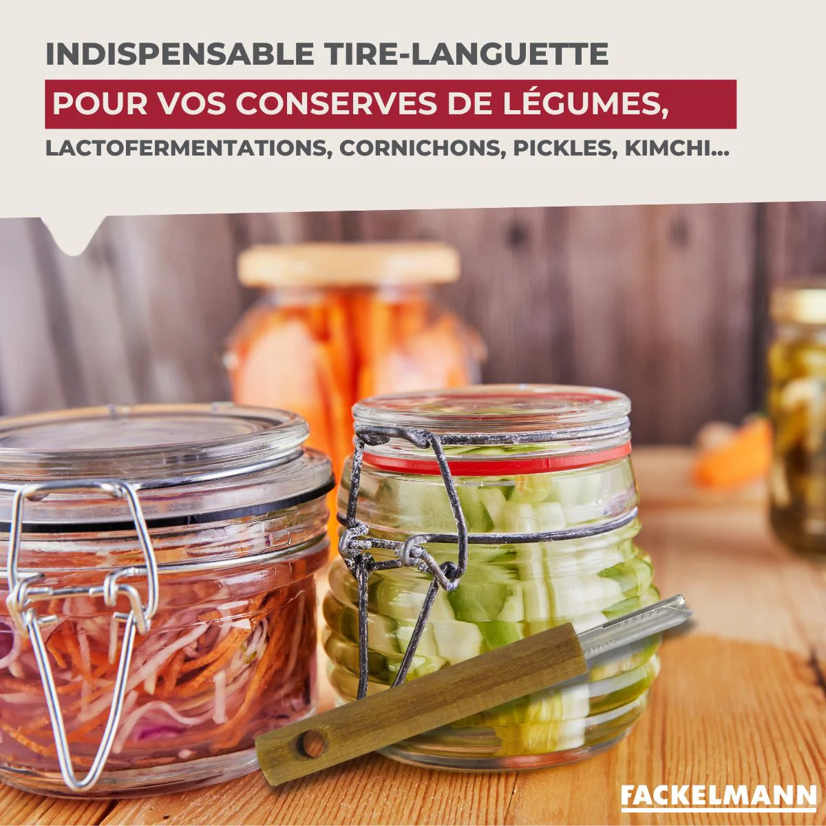 Tire languette, ouvre bocaux Fackelmann - Image 4