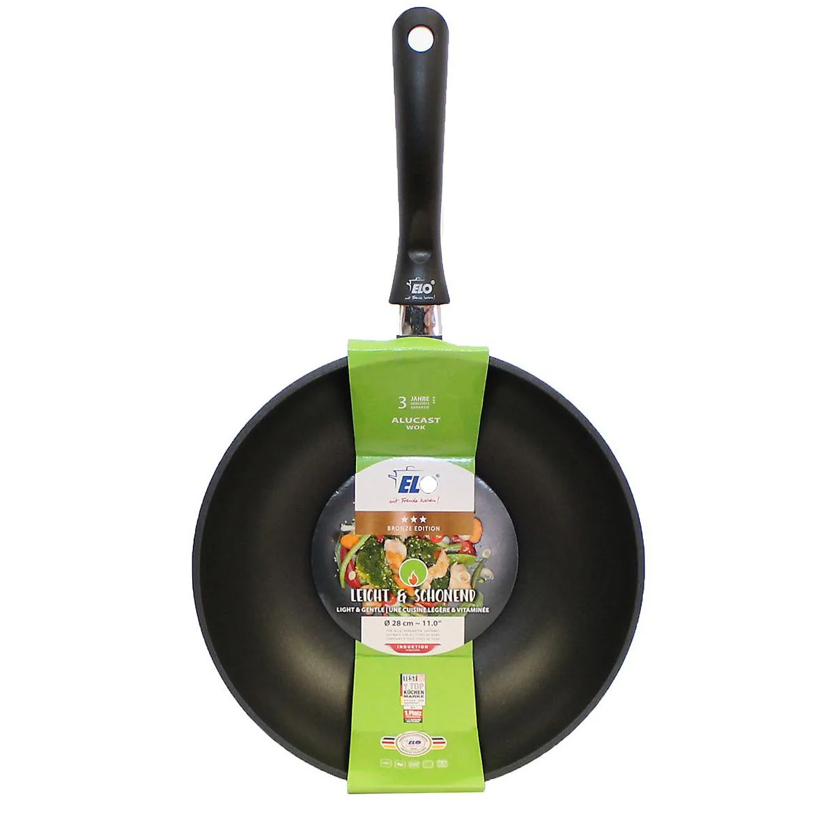 Wok 28 cm Elo Alucast - Image 6